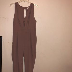 Blush pink jumpsuit